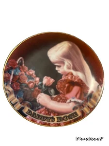 Vintage Hackett American Collector Plate, "Daddy's Rose" 1982, by Rudy Escalera - Picture 1 of 4