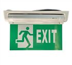 Emergency Light LED Exit Sign - Green with 