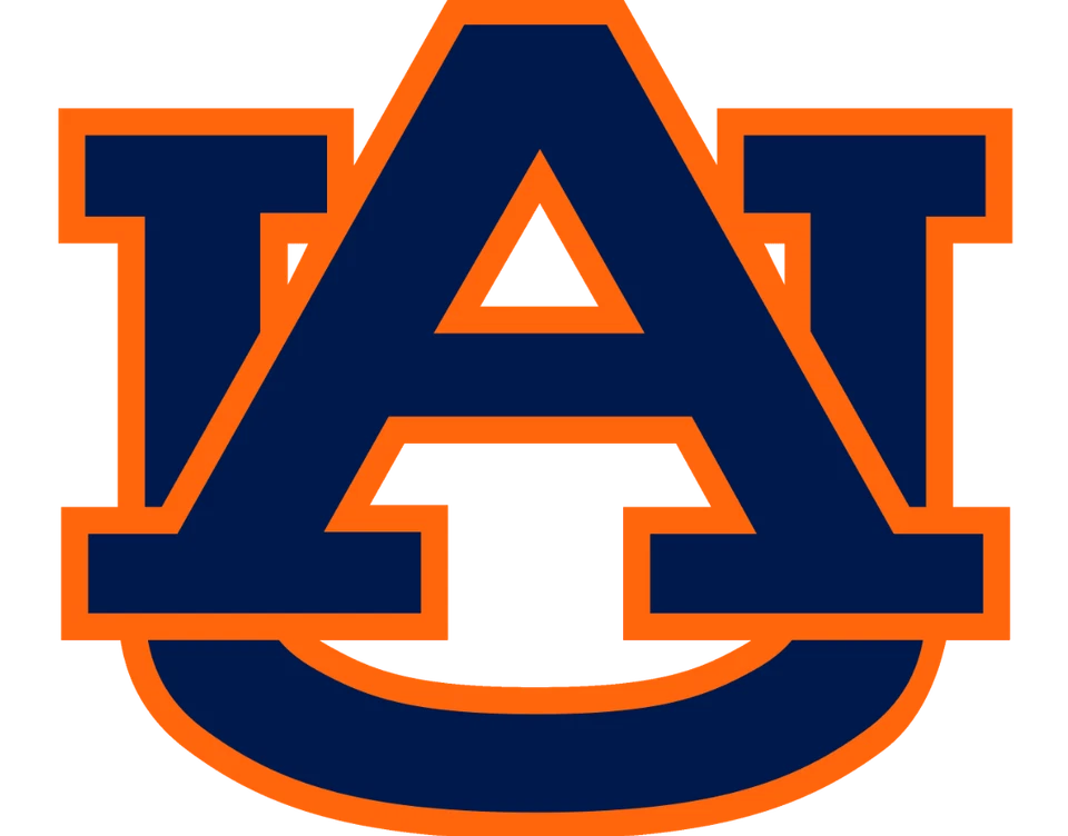 SSSCO Auburn Tigers NCAA Weather Resistant Vinyl Die Cut Sticker Decal 01