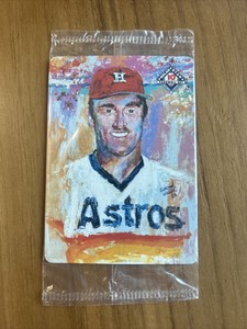 1993 Nolan Ryan Astros Mother’s Cookies Baseball Card #3 of 10 New in Pkg