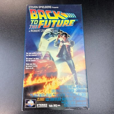 Back to the Future (VHS/VCR Tape, 1994) Michael J. Fox HTF Rare Video Excellent! - Image 1 of 4