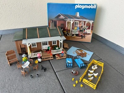 Playmobil Western Farm 3769 mit Anleitung und Karton - Bild 1 von 4