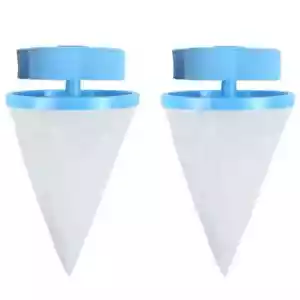 2x Floating Pet Fur Catcher Laundry Lint Hair Remover Filter For Washing Machine - Picture 1 of 5