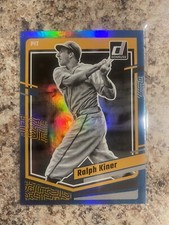 2023 Donruss Baseball Base Holo Blue #173 Ralph Kiner - Pittsburgh Pirates