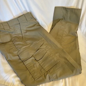 Tru-Spec Ripstop Cargo Mens 40x35 Tan Pockets Tactical Comfort Waist NWOT - Picture 1 of 8