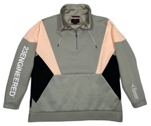 Nike 23 Engineered Air Jordan Mens XL Quarter Zip Pullover AO0408-334 Rare Color - Picture 1 of 9