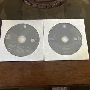 Apple eMac OSX 10.3.4 Software Install Discs (2004) - Picture 1 of 3