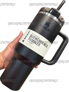 Stanley Black 2.0 Flowstate Quencher H2.0 40oz Tumbler~BNWT - Picture 1 of 14
