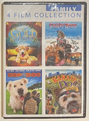 The Gold Retrievers - Chilly Dogs - Cop Dog - Karate Dog - 4 films on 2 DV (DVD) - Image 1 of 2