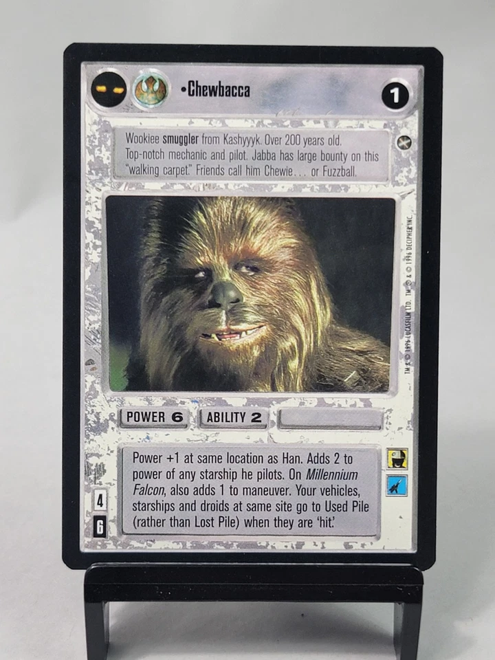 Star Wars CCG - A New Hope - Chewbacca - NM - Image 1 of 1