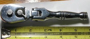 3/8 DRIVE ADJUSTIBLE SWIVEL RACHET SHORTY 6" - Picture 1 of 8