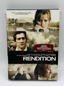 Rendition (DVD, 2007) Movie Jake Gyllenhaal Reese Witherspoon w/ Slipcover - Imagen 1 de 3