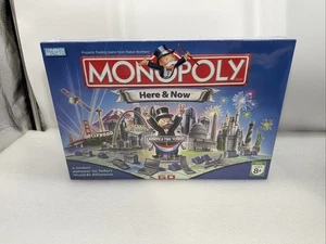 Monopoly Here & Now Edition America Has Voted Board Game NEW SEALED! - Picture 1 of 2