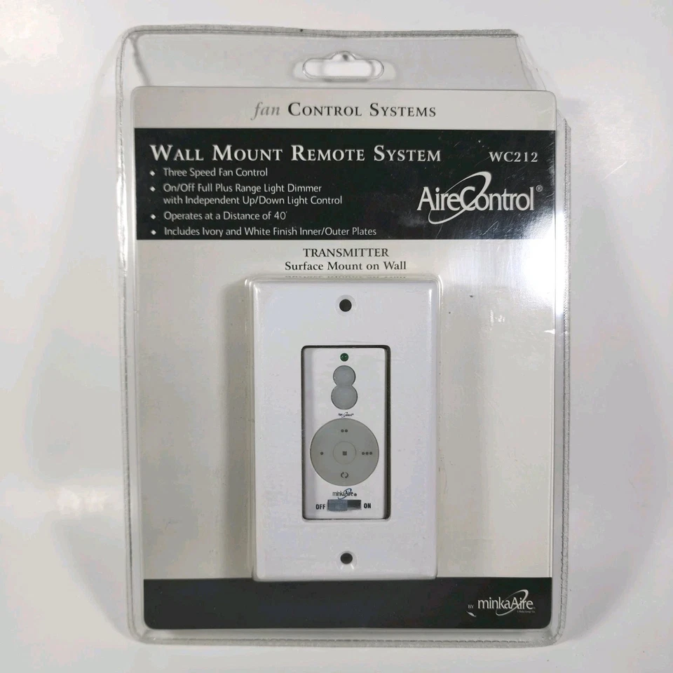Damage Box 🔥 MinkaAire WC212 AireControl Wall Mount Remote System New Sealed  - Image 1 of 3