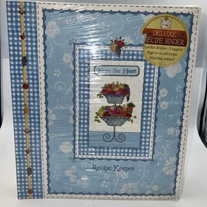 Recipe Keeper Binder - New Seasons Publications Int'l From the Heart *NEW* - Picture 1 of 10