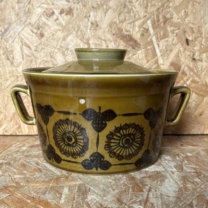 Vintage MCM Stavangerflint Norway Sera ildfast Oven Hob Casserole Cooking Pot - Picture 1 of 10