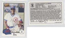 1989 Kodak Peoria Chiefs Ty Griffin #1