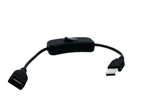 1x USB Male to Female Extension Cable With ON/OFF Switch Toggle Power Control - Picture 1 of 4