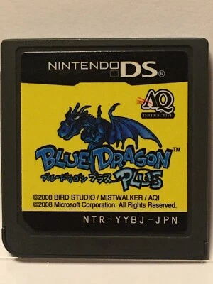 Nintendo DS Blue Dragon Plus Japanese Simulation Role Playing Games - Image 1 of 2