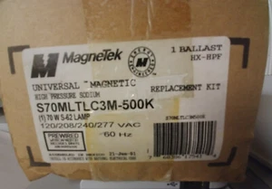 Universal High Pressure Sodium Magnetic Ballast S70MLTLC3M-500K  - Picture 1 of 3
