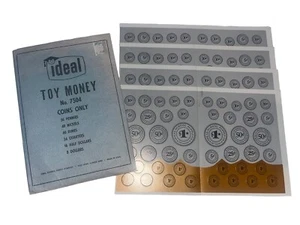 Vintage Spielzeug Geld von Ideal School Supply Co Made in USA Lot - Bild 1 von 11