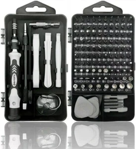 117 in 1 Small Precision Screwdriver Set Phone Laptop Computer Repair Tool Kit - Picture 1 of 9