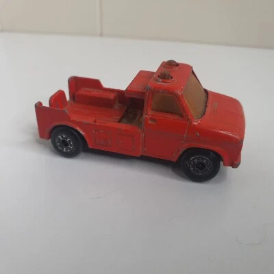 Matchbox Superfast - Wreck Truck - no:61 - Red -missing Parts Made In UK - Image 1 of 4