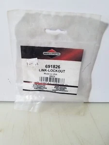 Briggs & Stratton Lockout Link 691826 - OEM Packaging - NEW - E4A - Picture 1 of 2