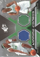 2005-06 SPx Winning Materials Combos #PJ Paul Pierce/Al Jefferson JERSEY