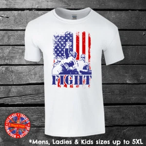 Camiseta Campaña Trump Fight 2024 Make America Great Again MAGA USA America - Imagen 1 de 1