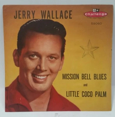 Jerry Wallace  LITTLE COCO PALM (ROCK N ROLL 45/PS) #59060 PLAYS VG++ NO NOISE! Foto 1 de 4