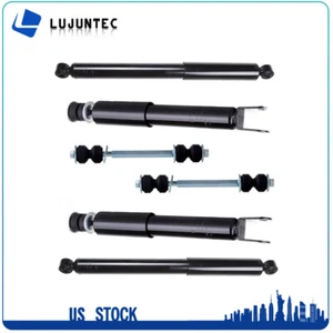 6 Pieces For Chevrolet Sllverado 1500 Front & Rear Shocks Aborber Sway Bars Kit - Picture 1 of 5