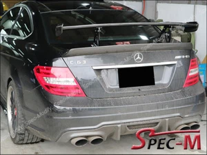 2012-2015 C204 C63 AMG COUPE Black Series Style Carbon Fiber Trunk Spoiler Wing - Bild 1 von 6