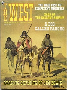 Near Mint The West Aug.1968 Jim Bowie Bird Woman Horses Camels Silver City - Picture 1 of 4