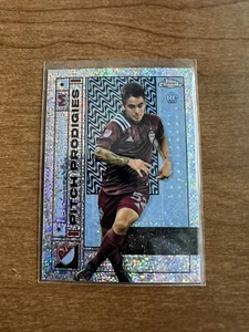 2022 Topps Chrome MLS Speckle #68 Braian Galvan Rookie Colorado Pitch Prodigies - Picture 1 of 2