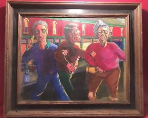 Pintura excepcionalmente fina de artista folclórico externo J.V. Cordero - Imagen 1 de 5