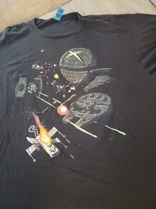 Vintage Xbox Black T-Shirt Size 2XL - Picture 1 of 3