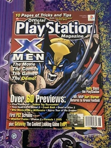 Official U.S. Playstation Magazine Volume 3 Issue 9 June 2000 X-Men Wolverine - Imagen 1 de 4