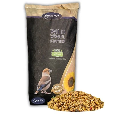 25 kg Weichfutter Premium Wildvogelfutter mit Mehlwürmern ganzjährig Lyra Pet® - Bild 1 von 4