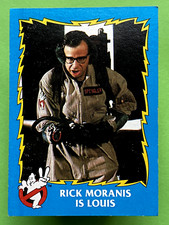 1989 Topps Ghostbusters II #6 Rick Moranis is Louis
