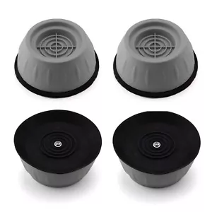 4 Pack Anti Vibration Pads for Washing Machine Dryer Foot Pads Shock Absorption - Picture 1 of 7
