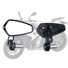 Sleek Design Black Aluminum Bar End Mirrors For Bmw S1000r Motorcycle Pair