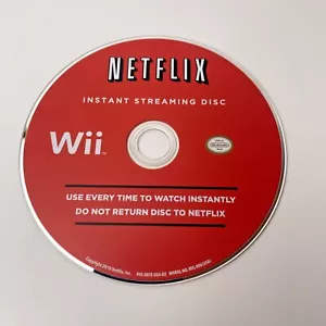 Netflix disco streaming istantaneo solo disco Nintendo Wii - Foto 1 di 4