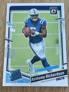 Anthony Richardson Rated Rookie Indianapolis Colts 2023 Panini Donruss Optic  - Bild 1 von 2