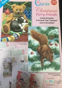 Christmas Furry Friends Squeeze Card CD Rom - Picture 1 of 1
