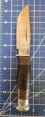 Vintage Wade & Butcher Sheffield Hunting Fighting Knife! - Image 1 of 4