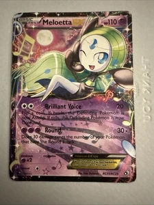 Meloetta EX RC11/RC25 - Legendary Treasures Radiant Collection - Tarjeta Pokémon - Imagen 1 de 2