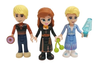 Lego Disney Frozen Anna Elsa Kristoff AMIGOS Mini Muñeca Set con Divertidos Accesorios Foto 1 de 2