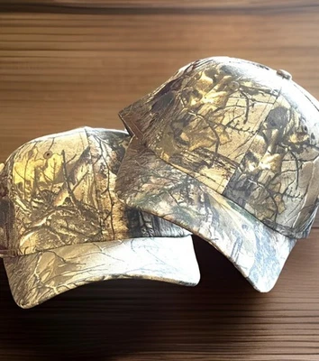 (2) Realtree Xtra Dri-Duck Wildlife Series Embroidered Elk Adjustable Hat NWT - Image 1 of 4