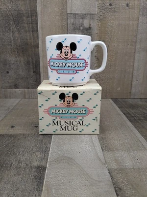 Vintage Disney Mickey Mouse Club Musical Mug with Original Box - Image 1 of 4